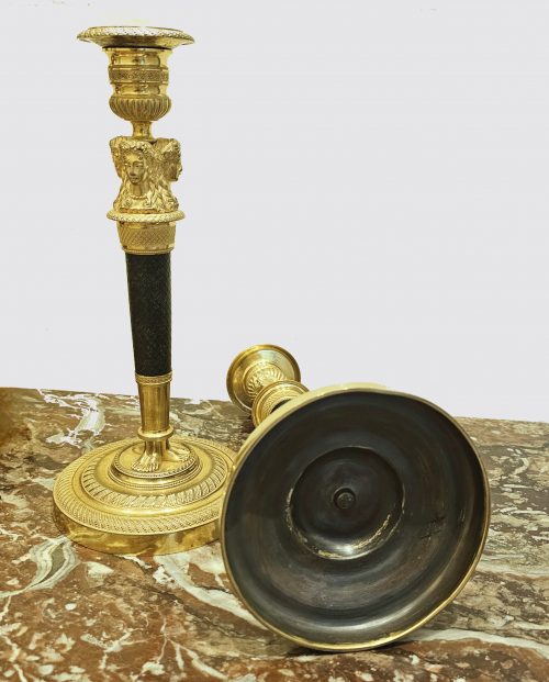 Kerzenständer Kerzenhalter Empire Frankreich um 1810 Claude Galle