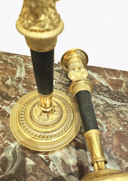 Kerzenständer Kerzenhalter Empire Frankreich um 1810 Claude Galle