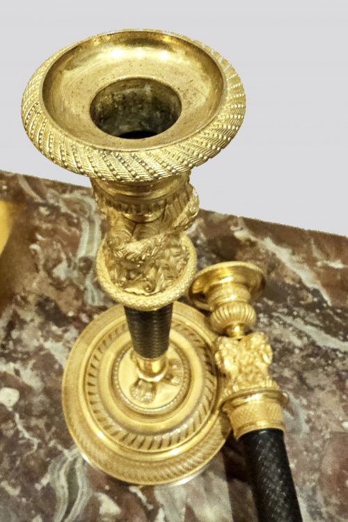 Kerzenständer Kerzenhalter Empire Frankreich um 1810 Claude Galle