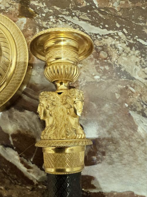 Kerzenständer Kerzenhalter Empire Frankreich um 1810 Claude Galle