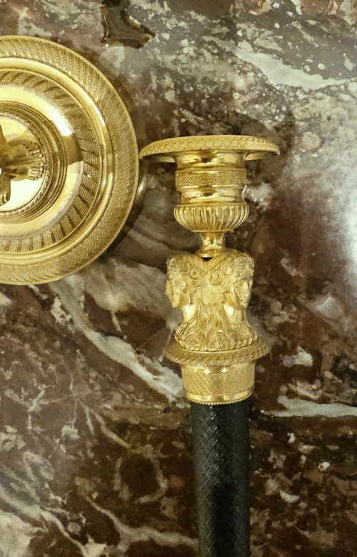 Kerzenständer Kerzenhalter Empire Frankreich um 1810 Claude Galle