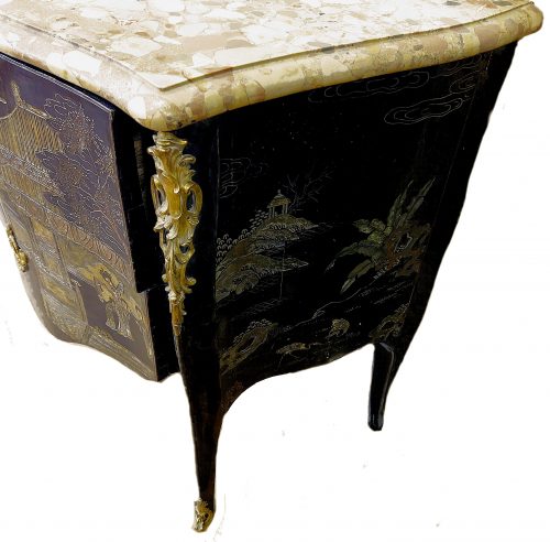 Kommode Rokoko Frankreich Louis XV Koromandellack Jacques Dubois attr. um 1750