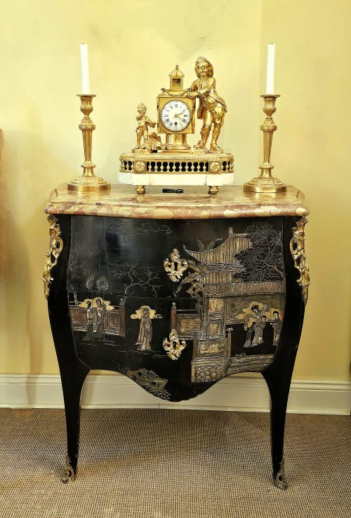 Kommode Rokoko Frankreich Louis XV Koromandellack Jacques Dubois attr. um 1750