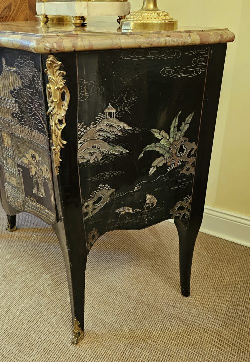 Kommode Rokoko Frankreich Louis XV Koromandellack Jacques Dubois attr. um 1750