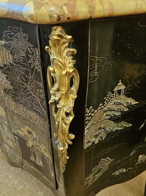 Kommode Rokoko Frankreich Louis XV Koromandellack Jacques Dubois attr. um 1750