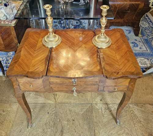 Alternative view of Schminktisch Rokoko Coiffeuse Poudreuse Louis XV Frankreich um 1750