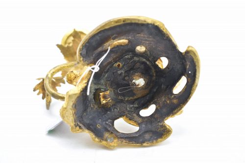 Tischleuchter Kerzenhalter Rokoko Meissen Porzellan Bronzemontierungen Frankreich Louis XV um 1760 Murmeltier-Verkäuferin und Brotverkäufer aus der Serie "Verkleidete Amoretten" von Michel Victor Acier