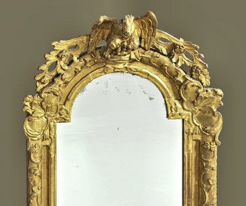 Spiegel Barock Frankreich Regence um 1720 H. 84 cm, Br. 51 cm