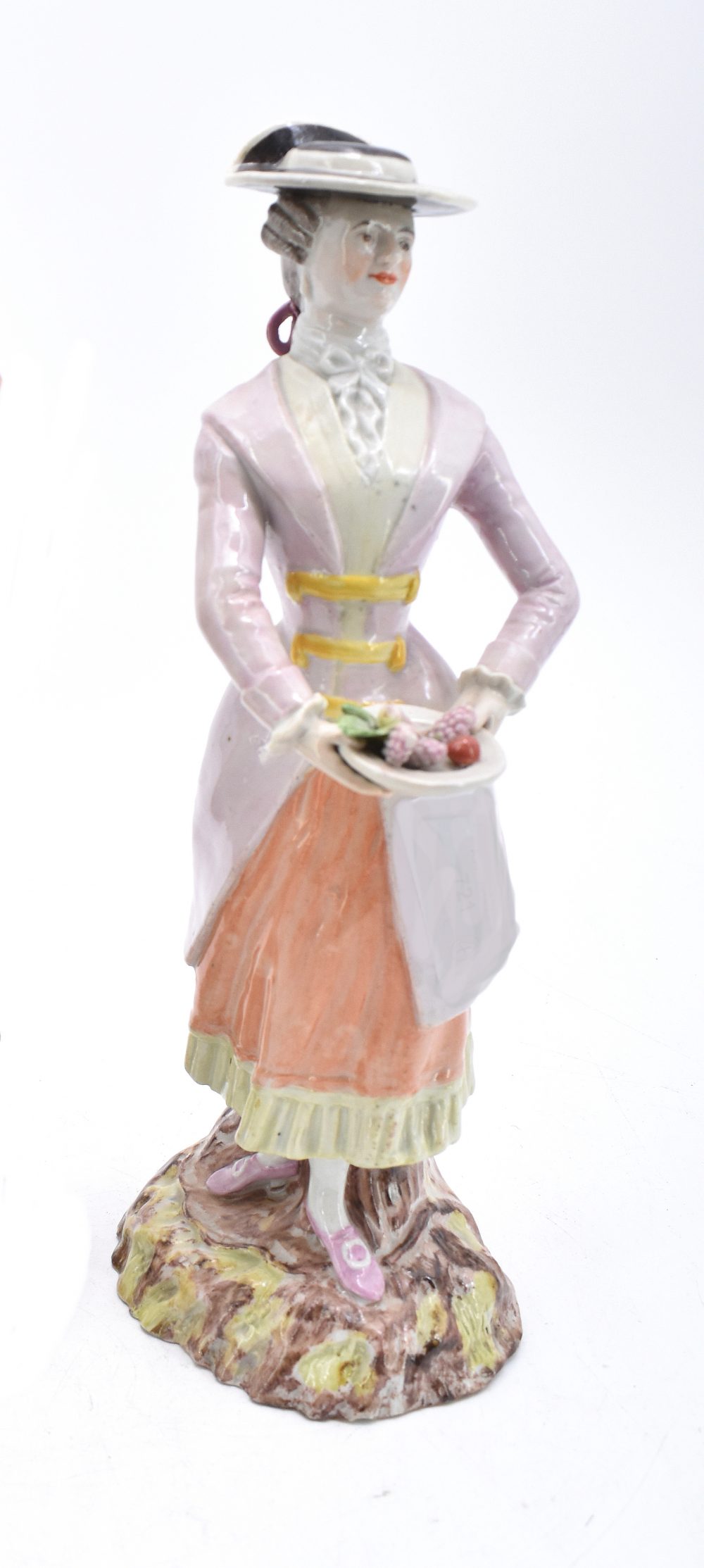 Herbst aus einer Serie von Jahreszeitenfiguren Wallendorf Porzellan um 1780 Modelleur Johann Heinrich Haag