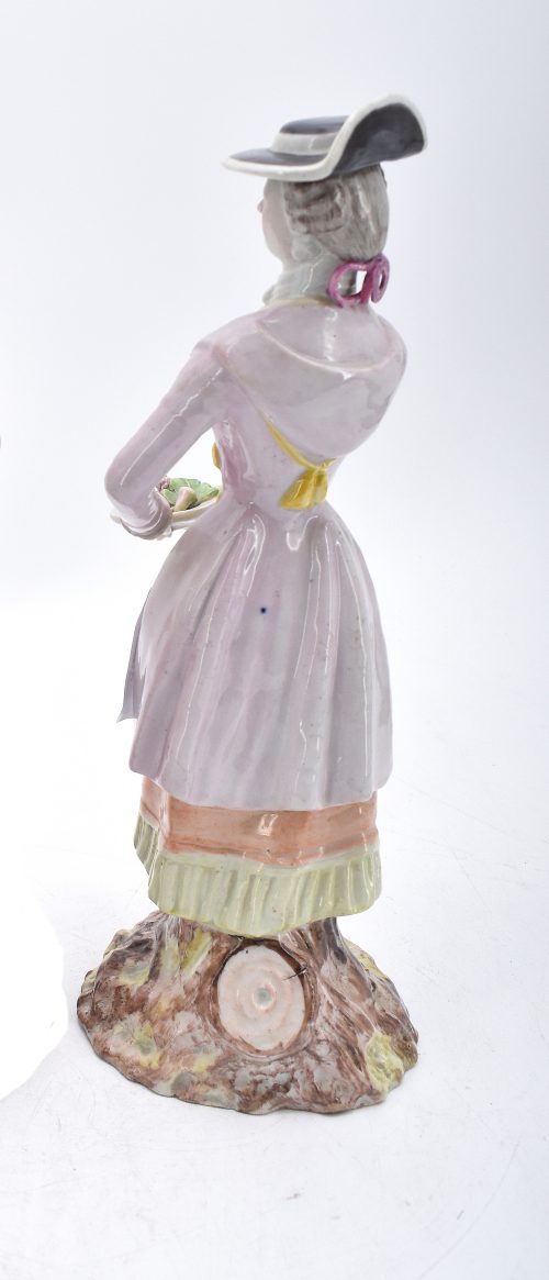 Herbst aus einer Serie von Jahreszeitenfiguren Wallendorf Porzellan um 1780 Modelleur Johann Heinrich Haag