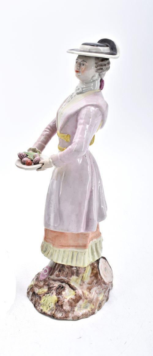 Alternative view of Herbst aus einer Serie von Jahreszeitenfiguren Wallendorf Porzellan um 1780 Modelleur Johann Heinrich Haag