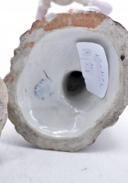 Herbst aus einer Serie von Jahreszeitenfiguren Wallendorf Porzellan um 1780 Modelleur Johann Heinrich Haag