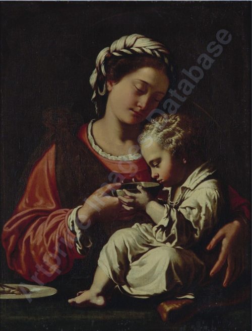 Antiveduto Gramatica (oder auch Grammatica) (1571 - 1626) Die mystische Ehe der heiligen Katharina