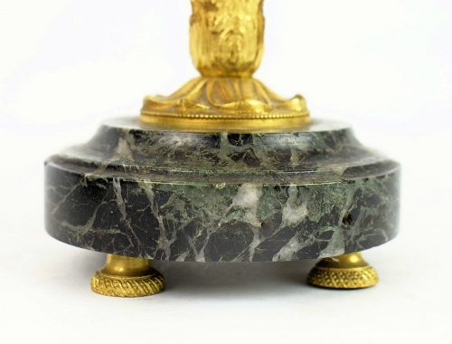 Alternative view of Kerzenständer Kandelaber Empire um 1800  H. 27 cm, Br. 19 cm