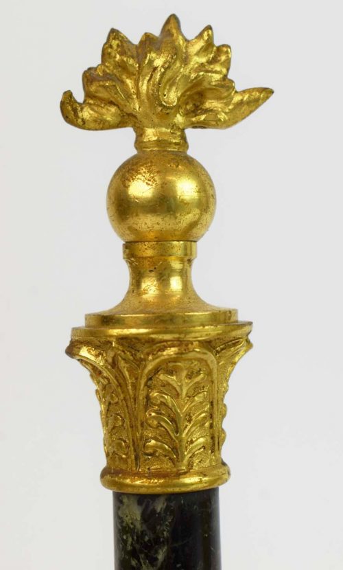 Kerzenständer Kandelaber Empire um 1800 H. 27 cm, Br. 19 cm