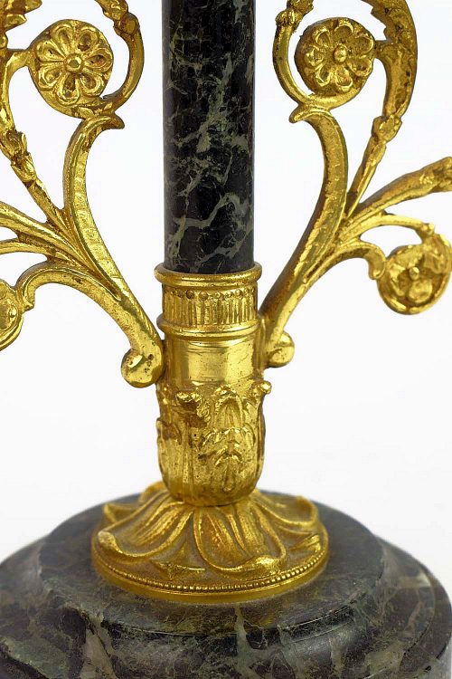 Kerzenständer Kandelaber Empire um 1800 H. 27 cm, Br. 19 cm