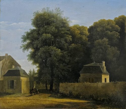 Jean-Victor Bertin (1767 Paris -1842 ebenda) Eingang des Parks von Saint-Cloud