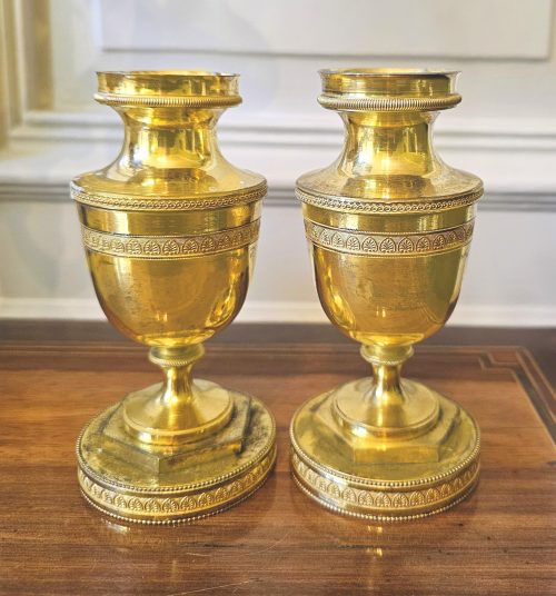 Kerzenständer Kerzenhalter Empire um 1810  H.14 cm