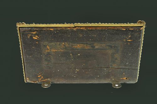 Konsole Wandkonsole Frankreich Rokoko Louis XV um 1740 rotes Schildpatt L. 28 cm, H. 19 cm, T. 15 cm