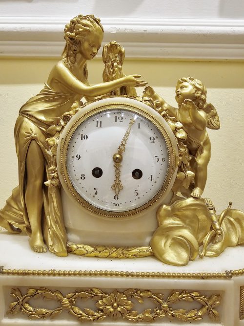 Pendule „à la Fidélité” (Allegorie auf die Treue) Klassizismus Louis XVI Frankreich um 1790