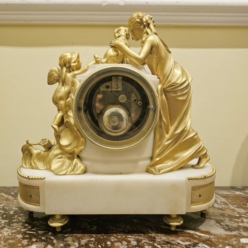 Pendule „à la Fidélité” (Allegorie auf die Treue) Klassizismus Louis XVI Frankreich um 1790