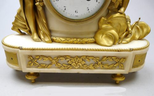 Pendule „à la Fidélité” (Allegorie auf die Treue) Klassizismus Louis XVI Frankreich um 1790