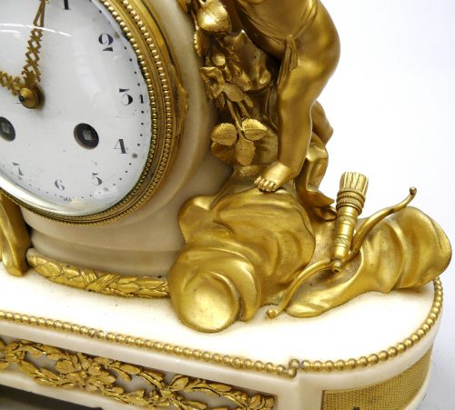 Pendule „à la Fidélité” (Allegorie auf die Treue) Klassizismus Louis XVI Frankreich um 1790