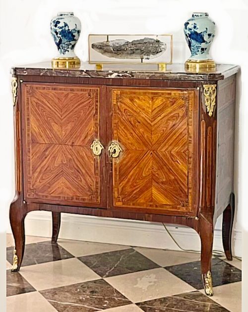 Kommode Anrichte Buffet Rokoko Frankreich Transition Louis XV um 1765  gestempelt A.L.GILBERT   André Louis Gilbert (17466-1809)