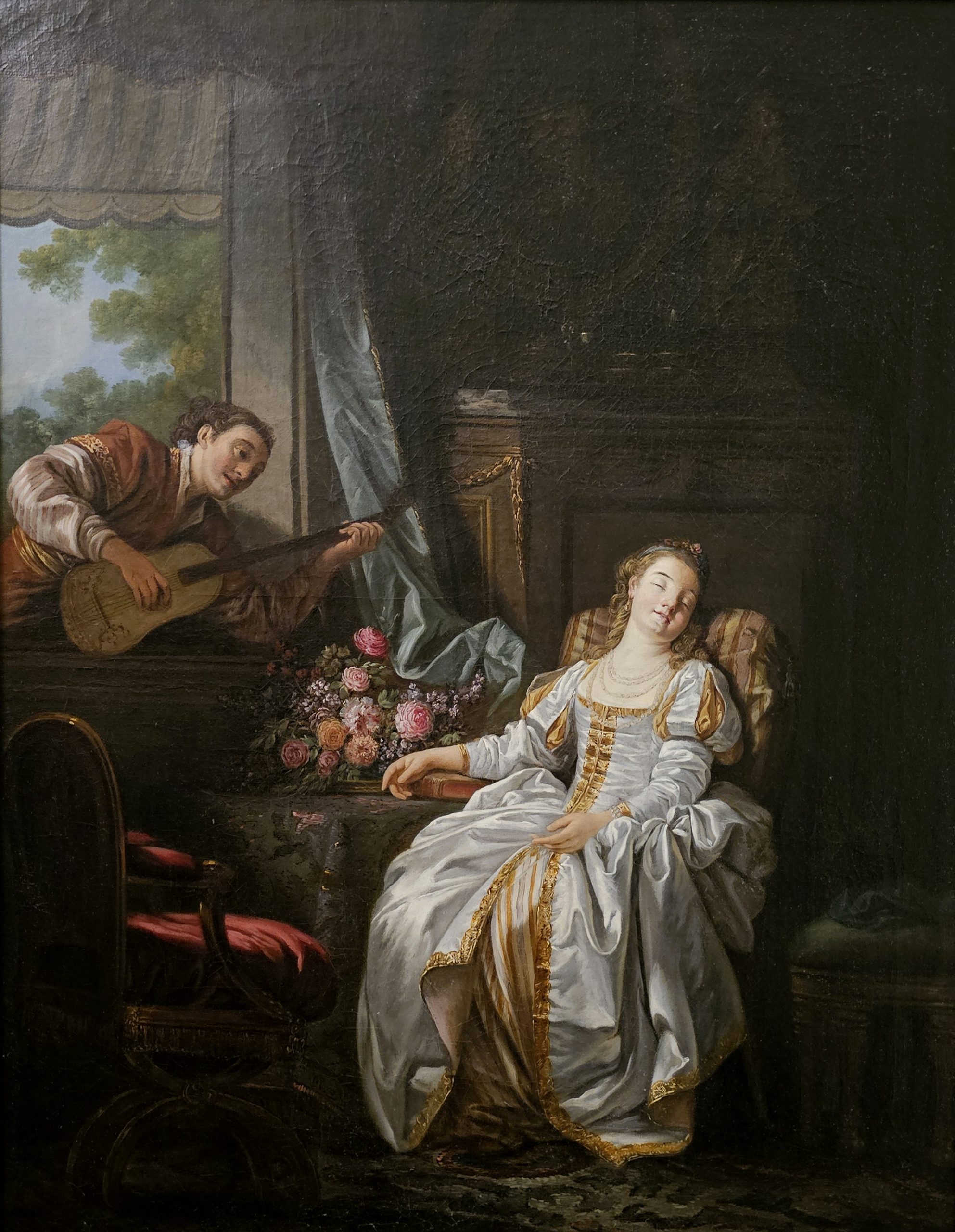 Jean-Baptiste Leprince (Metz 1734–1781 Saint-Denis-du-Port) L’Amour à l’espagnole - Expertise Francois Marandet London – Bild 3