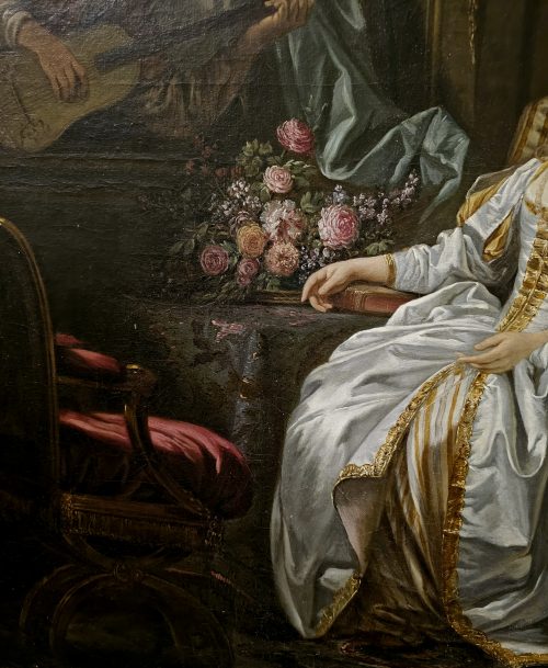 Jean-Baptiste Leprince (Metz 1734–1781 Saint-Denis-du-Port) L’Amour à l’espagnole - Expertise Francois Marandet London