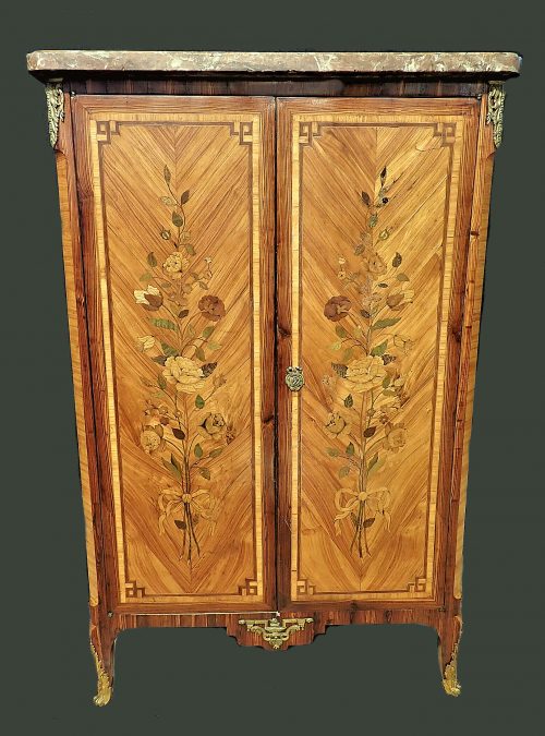 Schrank Klassizismus Transition Frankreich um 1765 JEAN GEORGES SCHLICHTIG attr. Maître 2.Oktober 1765