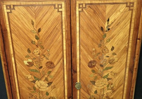 Schrank Klassizismus Transition Frankreich um 1765 JEAN GEORGES SCHLICHTIG attr. Maître 2.Oktober 1765