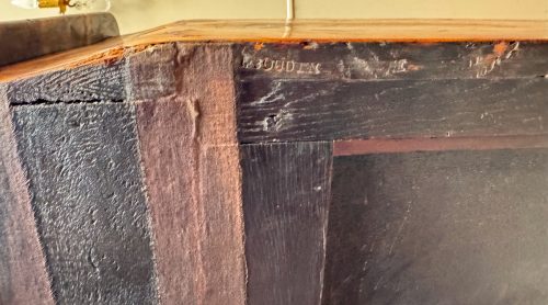 Vitrine Rokoko Frankreich Louis XV Gestempelt L.BOUDIN um 1765 LEONARD BODIN 1735-1807 Maître 4.März 1761