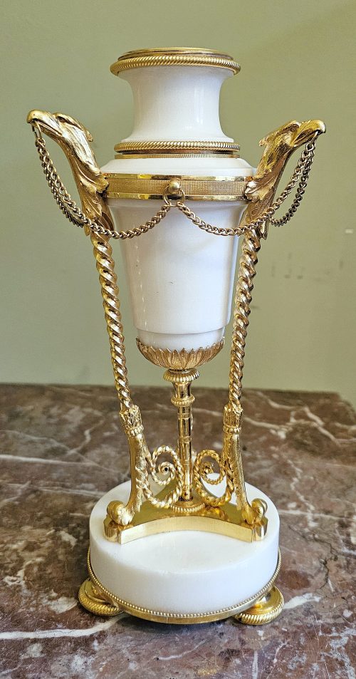 Vase Klassizismus Cassolette Frankreich Louis XVI um 1790 H. 28 cm