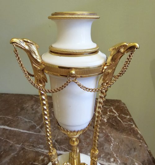 Vase Klassizismus Cassolette Frankreich Louis XVI um 1790 H. 28 cm