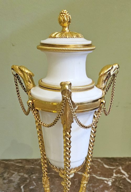 Vase Klassizismus Cassolette Frankreich Louis XVI um 1790 H. 28 cm