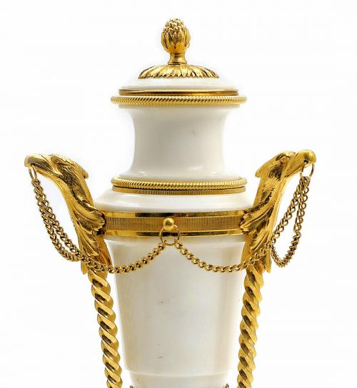 Vase Klassizismus Cassolette Frankreich Louis XVI um 1790 H. 28 cm