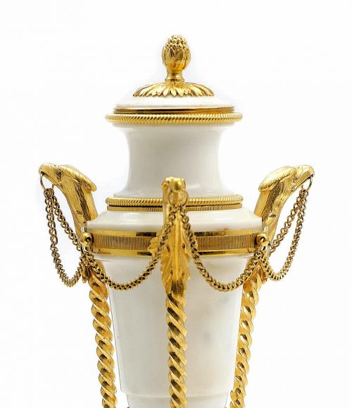 Vase Klassizismus Cassolette Frankreich Louis XVI um 1790 H. 28 cm
