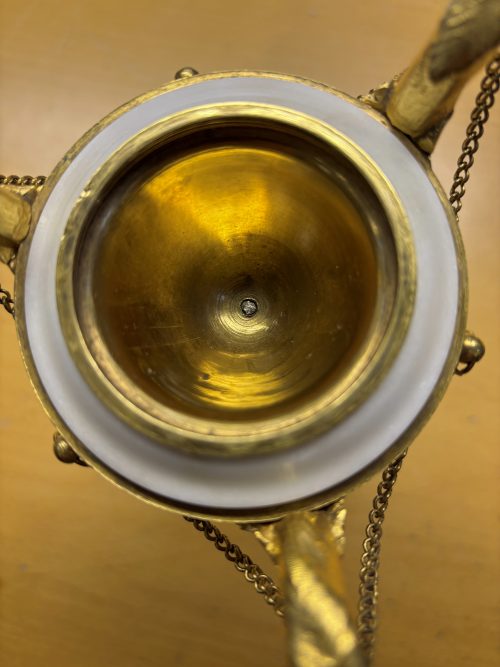 Vase Klassizismus Cassolette Frankreich Louis XVI um 1790 H. 28 cm