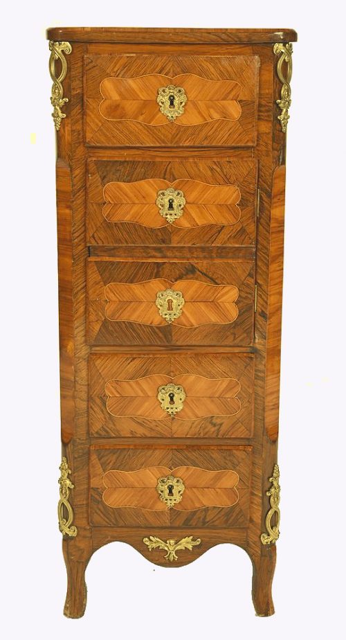 Alternative view of Kommode Schrank Chiffonnier Rokoko Louis XV Frankreich um 1760 Joseph Schmitz attr.  Joseph Schmitz Maître 18.Juni 1761  T. 27 cm Br. 70 cm H.117 cm
