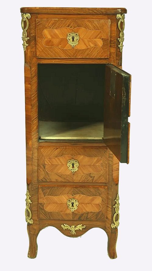 Kommode Schrank Chiffonnier Rokoko Louis XV Frankreich um 1760 Joseph Schmitz attr. Joseph Schmitz Maître 18.Juni 1761 T. 27 cm Br. 70 cm H.117 cm