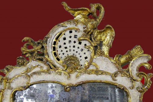 Hochbedeutende Spiegelkonsole Spiegel Konsole Johann Michael Hoppenhaupt d. Ältere (1709 – 1769) Berlin/Potsdam, um 1755/60