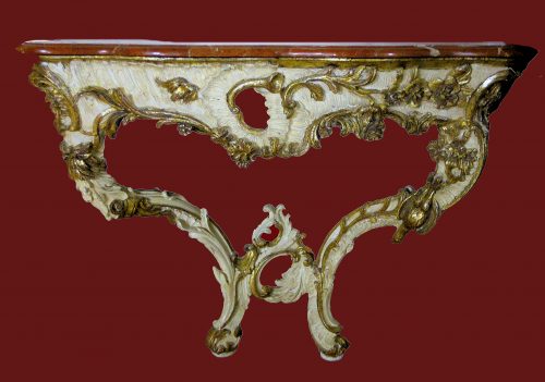 Alternative view of Hochbedeutende Spiegelkonsole Spiegel Konsole Johann Michael Hoppenhaupt d. Ältere (1709 – 1769)  Berlin/Potsdam, um 1755/60