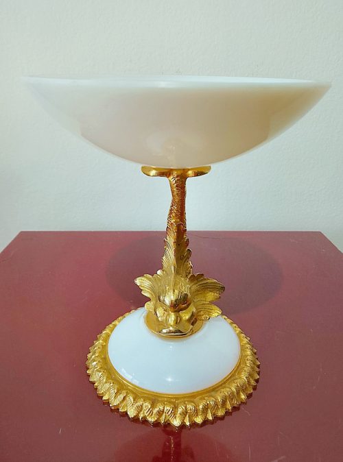 Tazza Schale Opalinglas Empire Frankreich um 1820