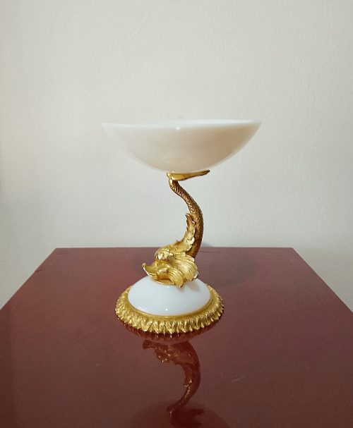 Tazza Schale Opalinglas Empire Frankreich um 1820