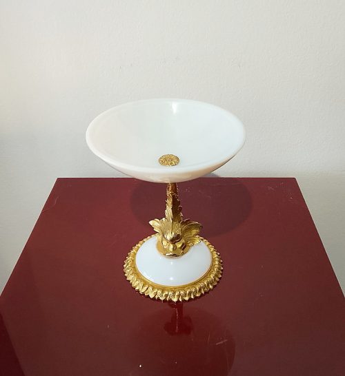 Tazza Schale Opalinglas Empire Frankreich um 1820