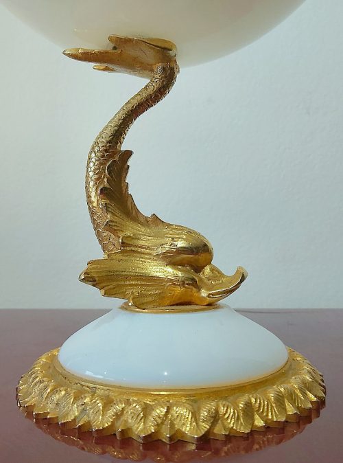 Tazza Schale Opalinglas Empire Frankreich um 1820