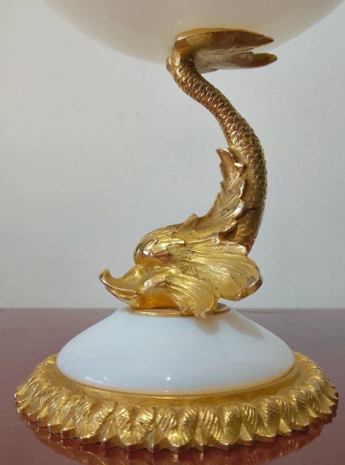 Tazza Schale Opalinglas Empire Frankreich um 1820