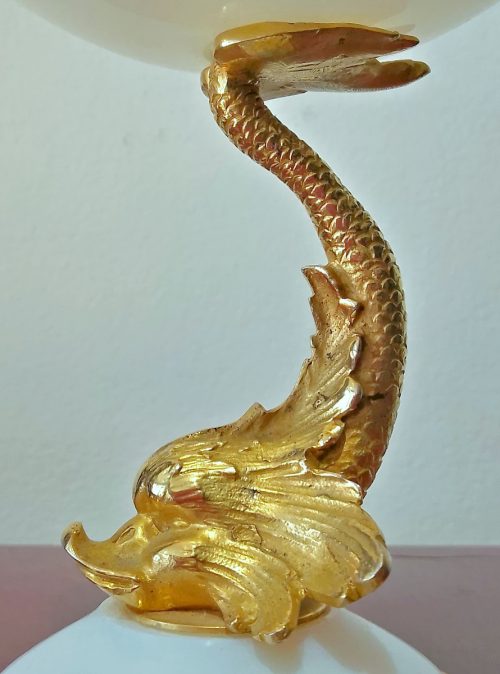 Tazza Schale Opalinglas Empire Frankreich um 1820