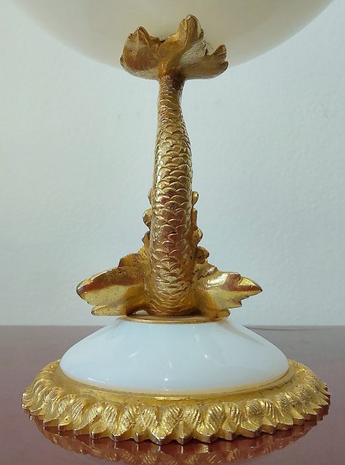 Tazza Schale Opalinglas Empire Frankreich um 1820